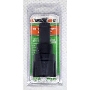 Heater Hose Connector Adapter Compatible With GM Vehicles 1987-99 By Dorman